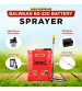 Balwaan Krishi Double Motor Battery Sprayer (12x12) BS-22D